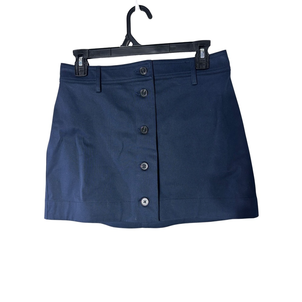 Aritzia Wilfred women's page admiral button front mid rise micro skirt new